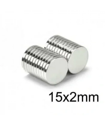 15X2mm Neodyum Güçlü Mıknatıs - Neodim Magnet