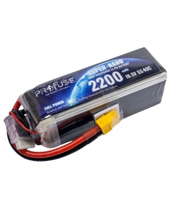 18.5V 5S 2200mAh 40C Lipo Batarya