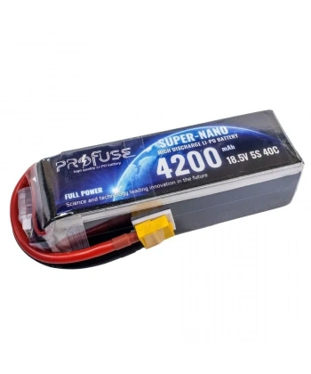 18,5V 5S 4200mAh 40C Lipo Batarya