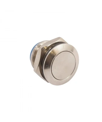 19mm Düz Yaylı Metal Buton - AV09C703