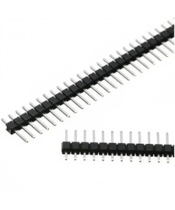 1x40 Erkek Header 40 Pin 2.54mm 180 Derece