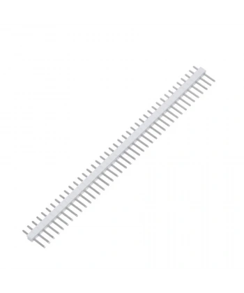 1x40 Erkek Header 40 Pin 2.54mm 180 Derece - Beyaz