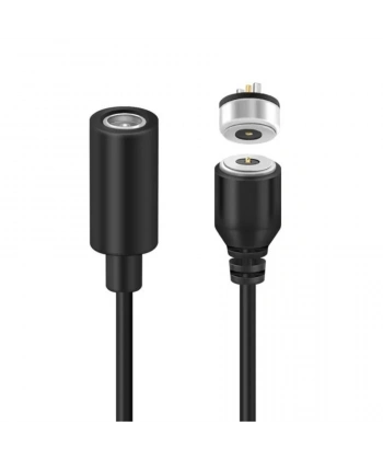 2-Pin 10mm Kablolu Pogo Pin Manyetik Konnektör Takımı - DC Soketli