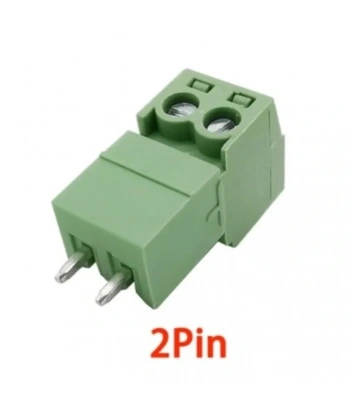 2 Pin 3.81mm Geçmeli 180C Takım Klemens