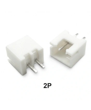 2 Pin JST-XHB 2.54 Düz Tunik Konnektör Erkek