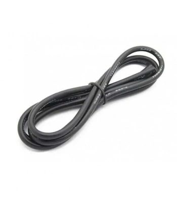 20 AWG Silikon Kablo Siyah - 1 Metre
