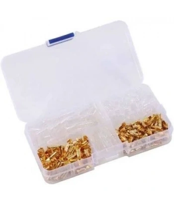 200 Parça 3.5mm Bullet Konnektör Seti