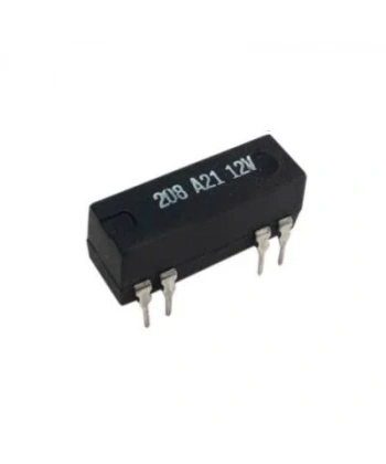 208 A21 12V Reed Röle Çift Kontak N/O 12VDC 0.5A