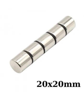 20x20mm Neodyum Güçlü Mıknatıs - Neodim Magnet