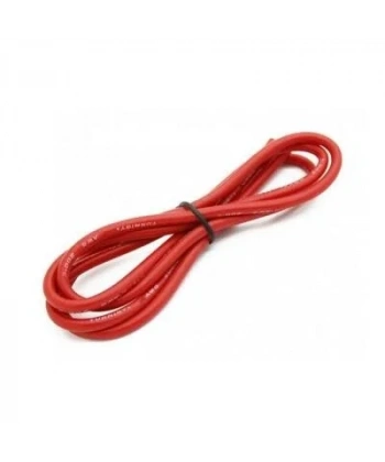 22 AWG Silikon Kablo Kırmızı - 1 Metre