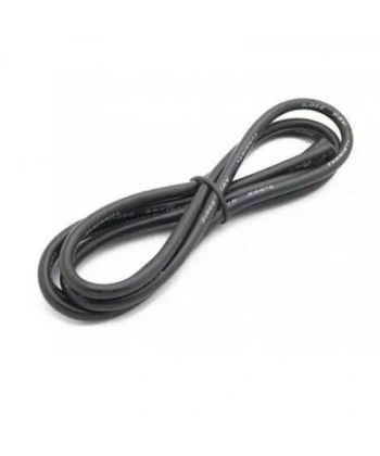 22 AWG Silikon Kablo Siyah - 1 Metre