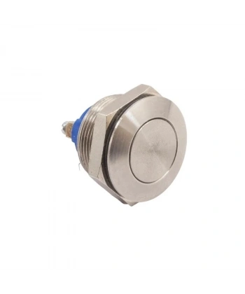 22mm Düz Yaylı Metal Buton