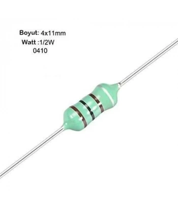 2.2uH 1/2W Direnç Tip Bobin - 0410