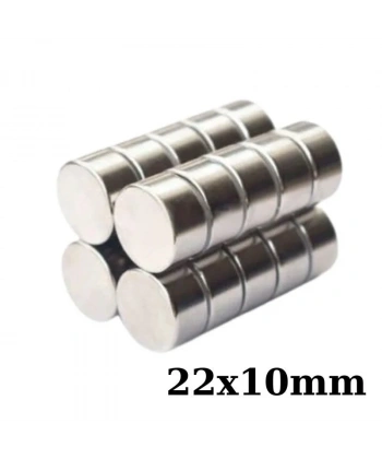 22x10mm Neodyum Güçlü Mıknatıs - Neodim Magnet