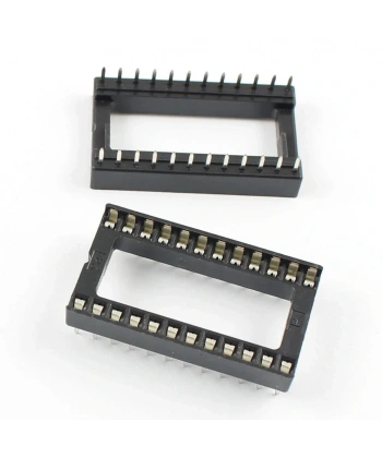 24 Pin Entegre Soketi Geniş