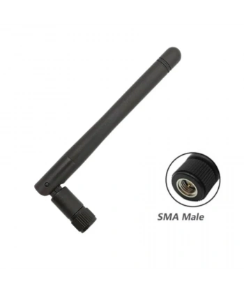2.4G 2DB WIFI 110mm 90 Derece Ayarlanabilir SMA Erkek Anten