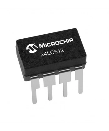 24LC512-I/P DIP-8 400kHz Mikrodenetleyici