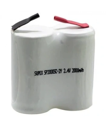 2.4V 2000mAh Süpürge Pili SP2000SC-2Y