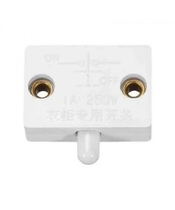 250V 1A Dolap Kapak Switch NC - Beyaz