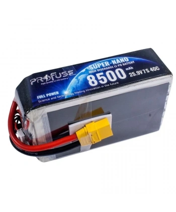 25.9V 7S 8500mAh 40C Lipo Batarya
