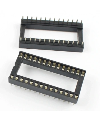 28 Pin Entegre Soketi Geniş