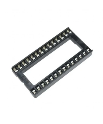 28 Pin Geniş DIP Soket - Entegre Soketi