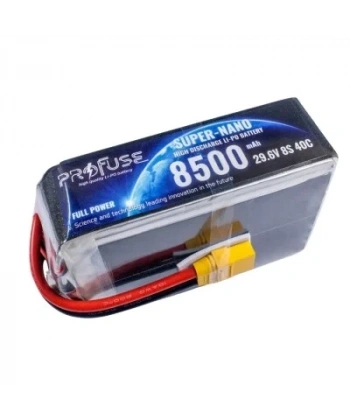 29.6V 8S 8500mAh 40C Lipo Batarya