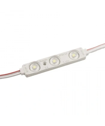 3lü Mercekli Modül Led - Beyaz 12V 1W