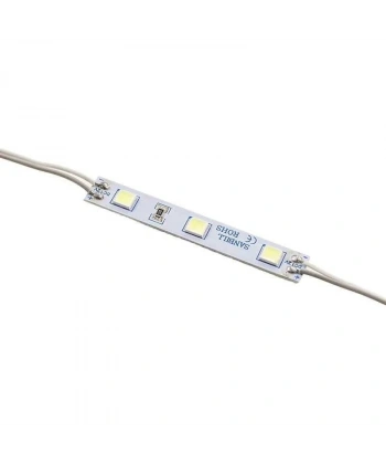3lü Merceksiz Modül Led - Beyaz 12V 0.50W