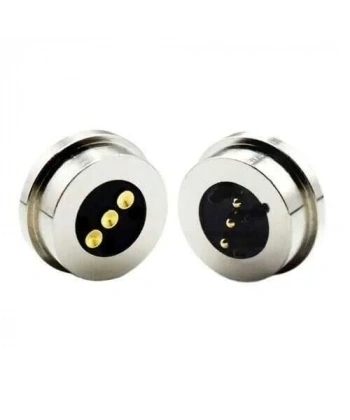 3-Pin 13.5mm Pogo Pin Manyetik Konnektör Takımı