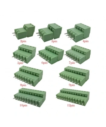3 Pin 3.81mm Geçmeli 180C Takım Klemens