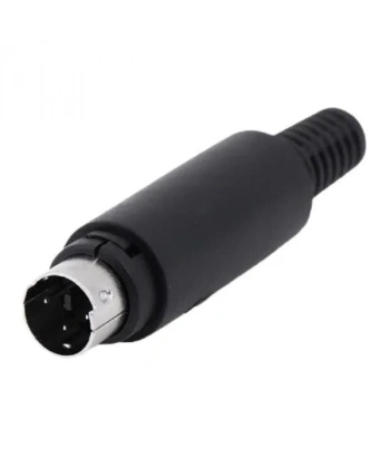 3 Pin Erkek Mini DIN Konnektör