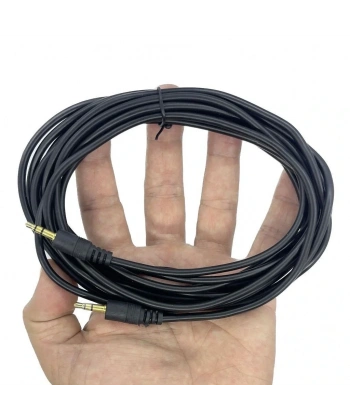3.5mm Aux Stereo Erkek Erkek Kablo 5m