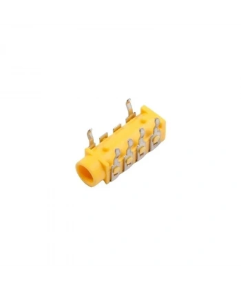 3.5mm Stereo 6-Pin Jack Dişi - Sarı