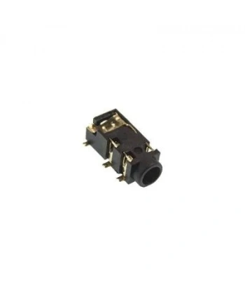 3.5mm Stereo SMD Jack Dişi - Siyah