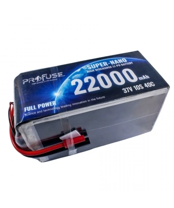 37V 10S 22000mAh 40C Lipo Batarya