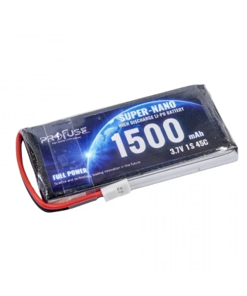 3.7V 1S 1500mAh 45C Lipo Batarya