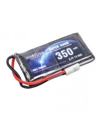 3.7V 1S 350mAh 40C Lipo Batarya