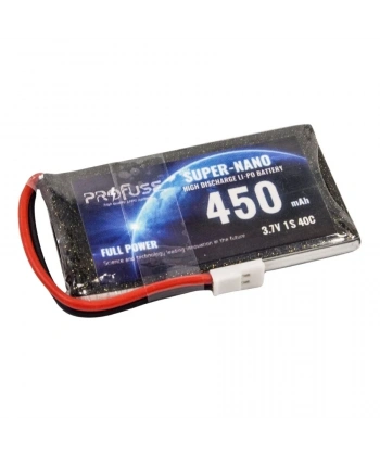 3.7V 1S 450mAh 40C Lipo Batarya