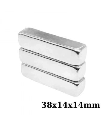 38x14x14mm Neodyum Güçlü Mıknatıs - Neodim Magnet