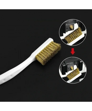 3D Yazıcı Nozzle Temizleme Fırçası Metal Tel Fırça