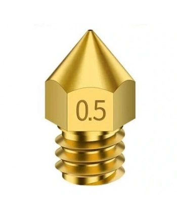 3D Yazıcı-Printer MK8 0.5mm Pirinç Nozzle