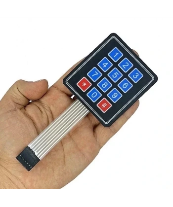 3x4 Membran Tus Takımı - Arduino Keypad