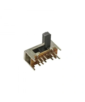 4 Konumlu 10-Pin Sürgülü Switch - 90 Derece