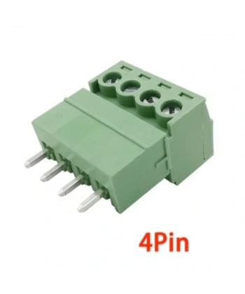 4 Pin 3.81mm Geçmeli 90C Takım Klemens