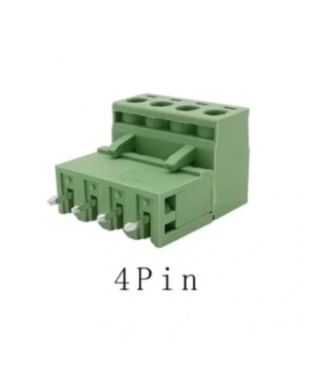 4 Pin 5.08mm Geçmeli 180C Takım Klemens