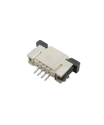4 Pin SMD Flat Kablo Yuvası 1mm Pin Aralığı