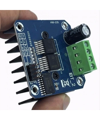 43A 5-27V Çift BTS7960B H-Köprü Yüksek Güç Motor Sürücü Modülü