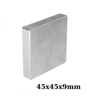 45x45x9mm Neodyum Güçlü Mıknatıs - Neodim Magnet