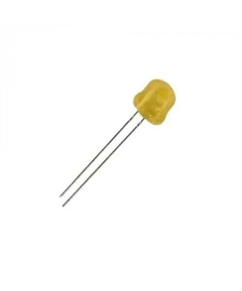 4.8mm Sarı Mantar Led Paketi - 10 Adet